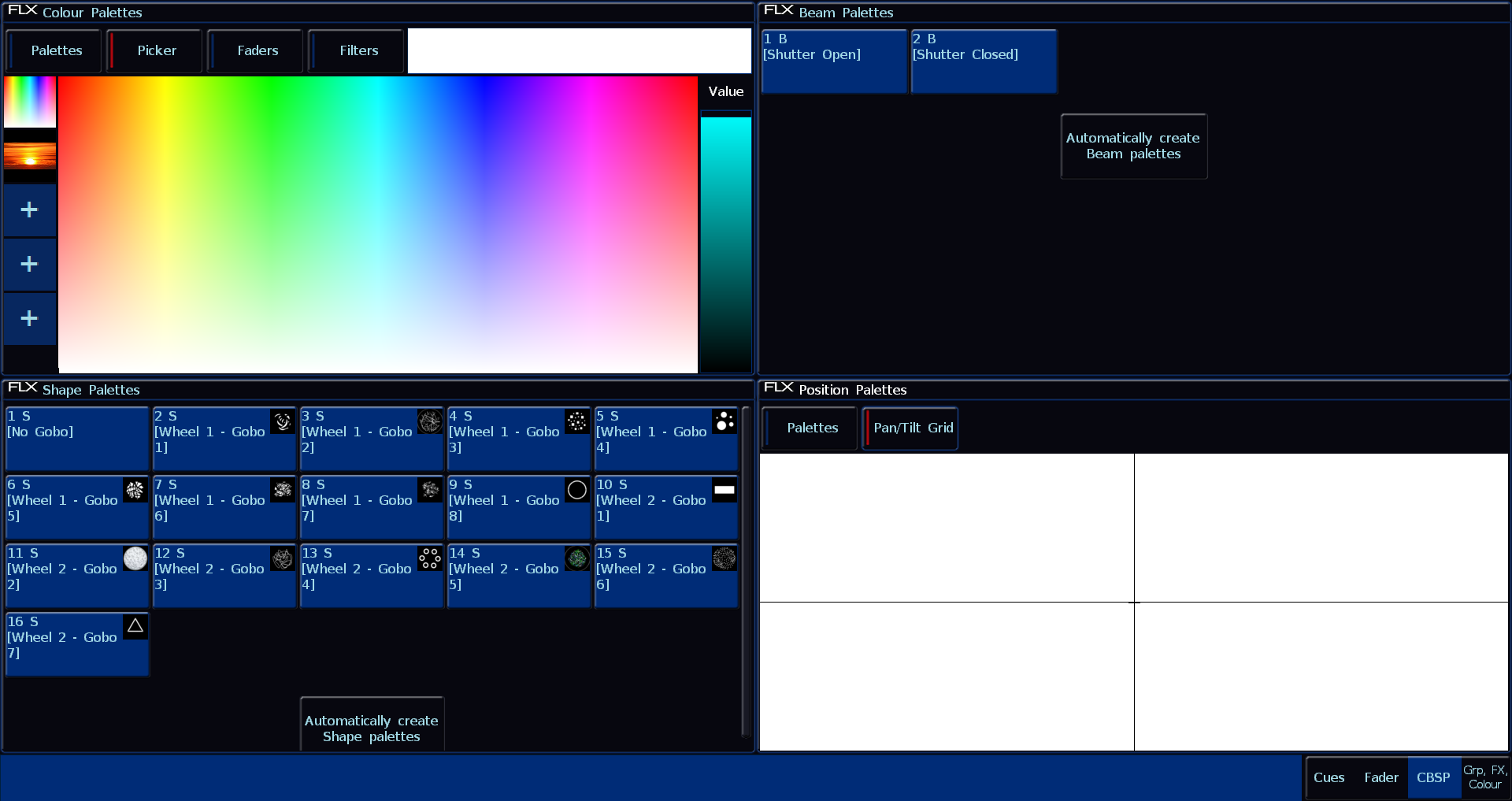 Flx Palettes Desktop